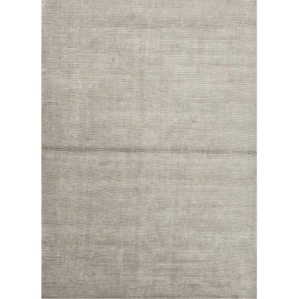 Jaipur Rugs Handmade Solid Pattern Wool/ Art Silk Gray Area Rug  10X14 RUG116115
